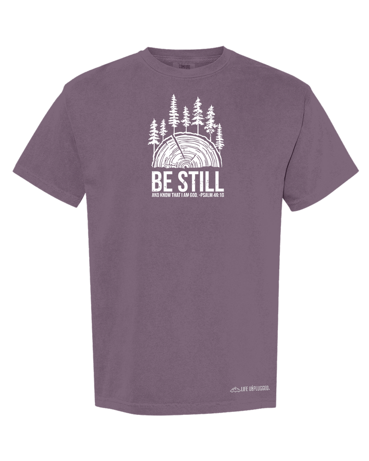 BE STILL IN THE WOODS Cotton T-Shirt powered by Comfort Colors®