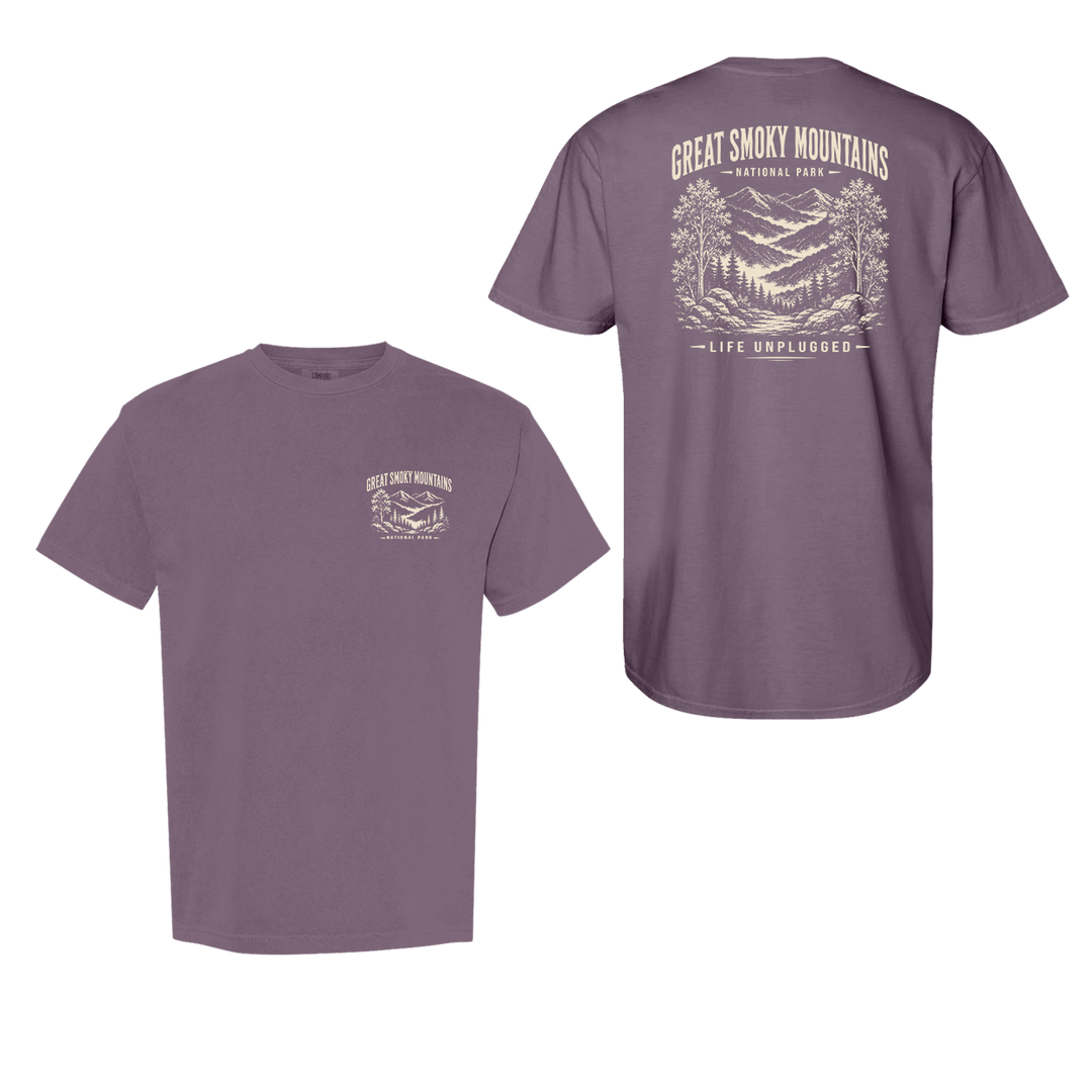 GREAT SMOKY MOUNTAINS NATIONAL PARK Cotton T-Shirt powered by Comfort Colors®