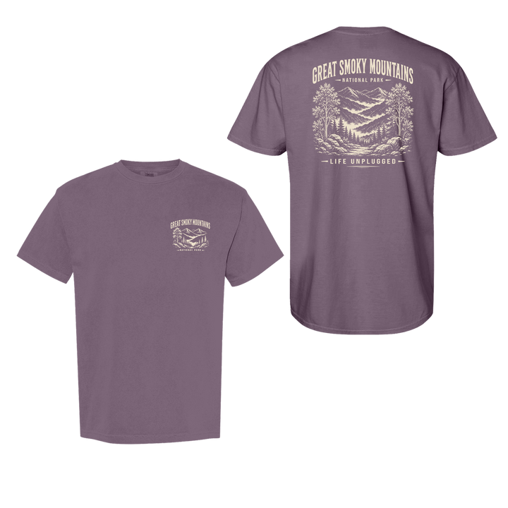 GREAT SMOKY MOUNTAINS NATIONAL PARK Cotton T-Shirt powered by Comfort Colors®