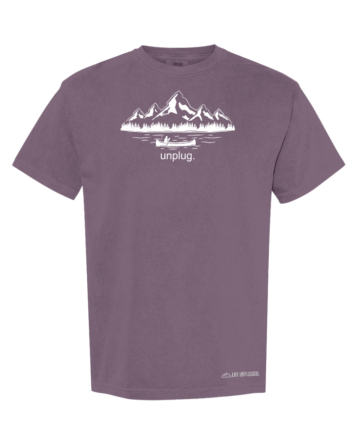 CANOEING IN THE MOUNTAINS Cotton T-Shirt powered by Comfort Colors®