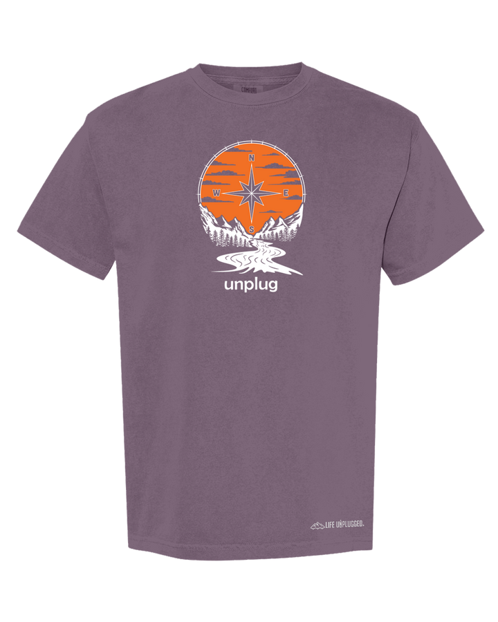 COMPASS SUNSET Cotton T-Shirt powered by Comfort Colors®