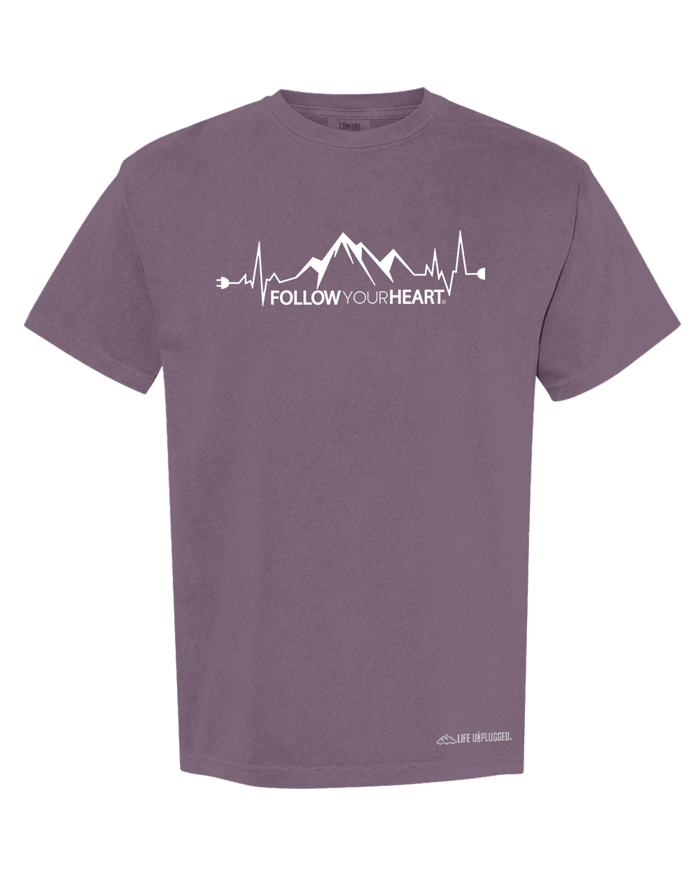 FOLLOW YOUR HEART Cotton T-Shirt powered by Comfort Colors®
