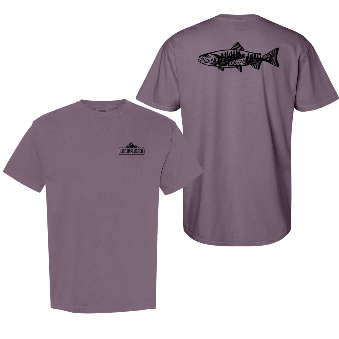 WOODLAND TROUT Cotton T-Shirt powered by Comfort Colors®
