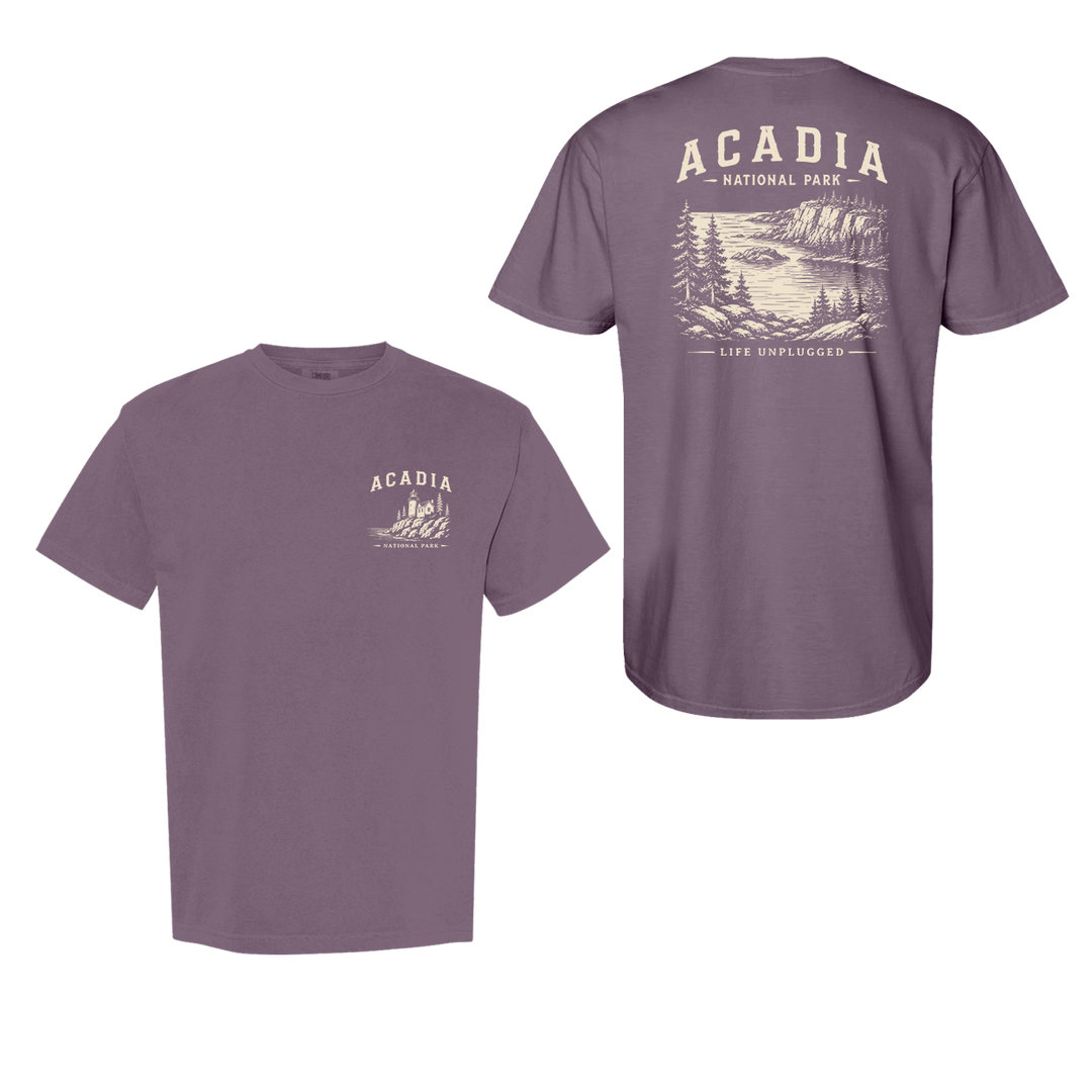 ACADIA NATIONAL PARK Cotton T-Shirt powered by Comfort Colors®