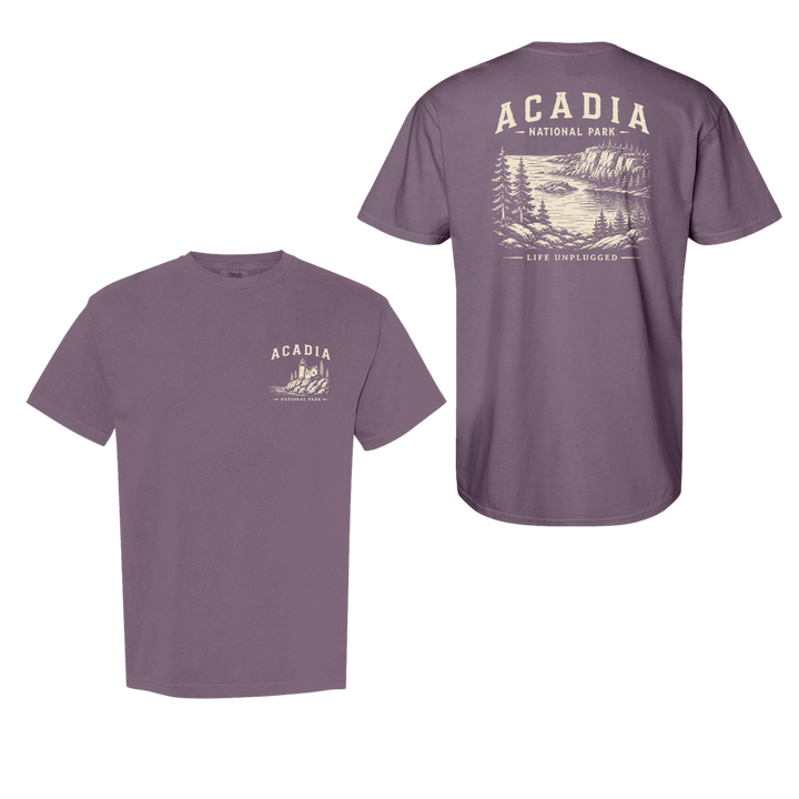 ACADIA NATIONAL PARK Cotton T-Shirt powered by Comfort Colors®