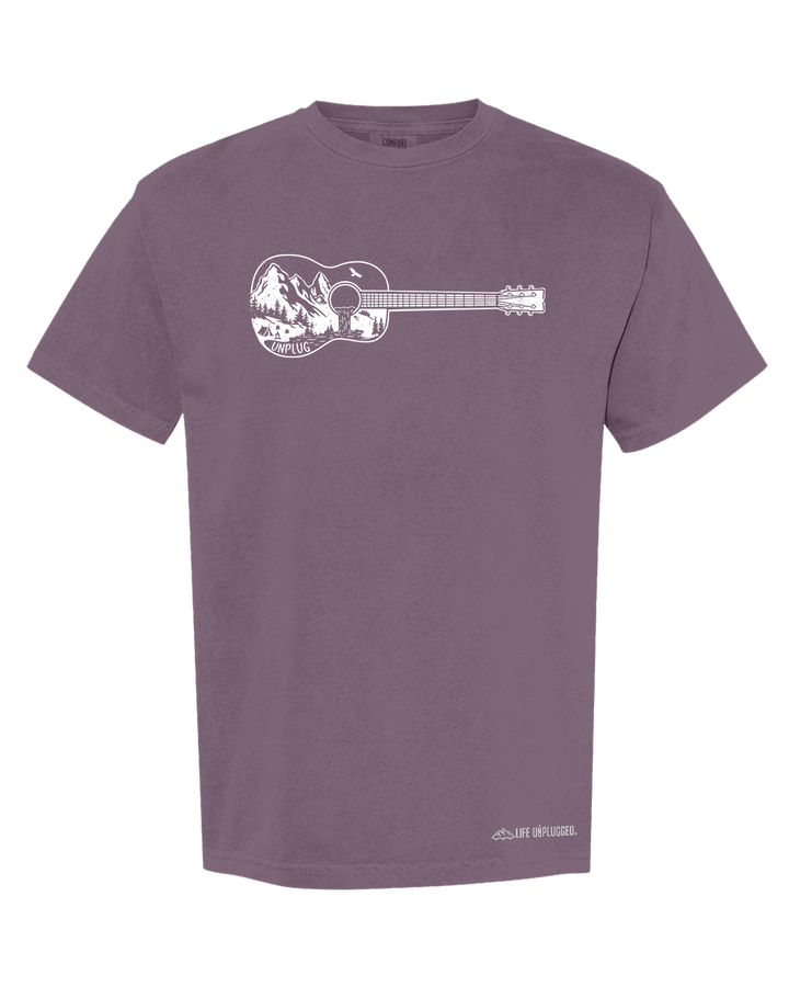 GUITAR MOUNTAIN SCENE Cotton T-Shirt powered by Comfort Colors®