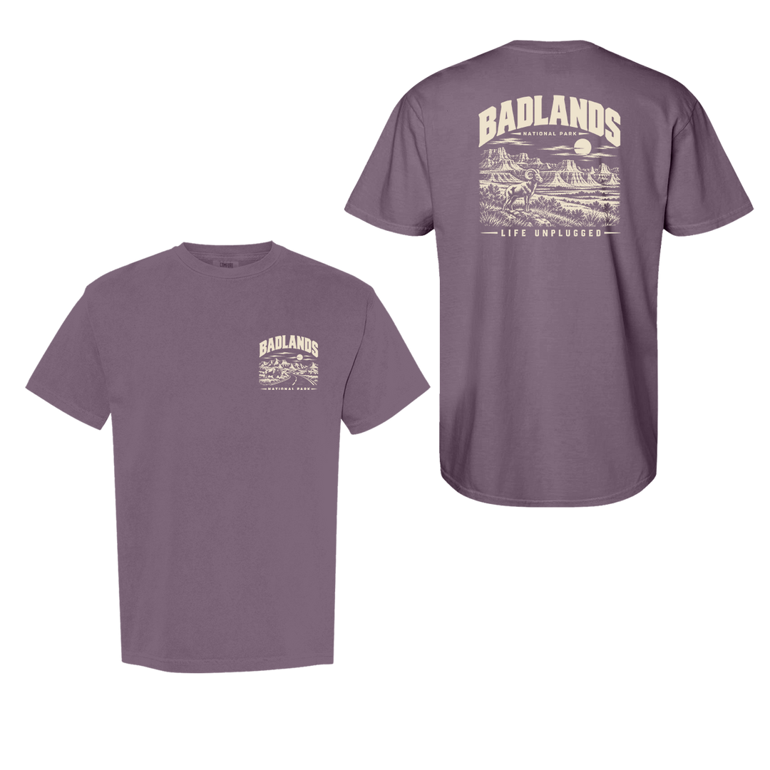 BADLANDS NATIONAL PARK Cotton T-Shirt powered by Comfort Colors®