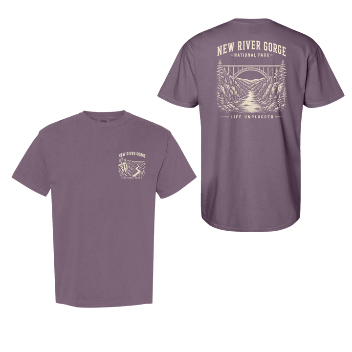 NEW RIVER GORGE NATIONAL PARK Cotton T-Shirt powered by Comfort Colors®