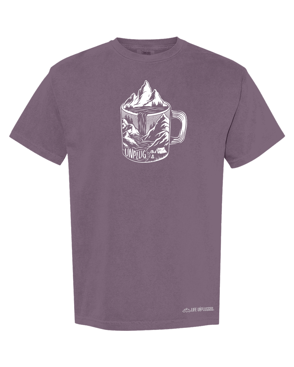 COFFEE MOUNTAIN SCENE Cotton T-Shirt powered by Comfort Colors®