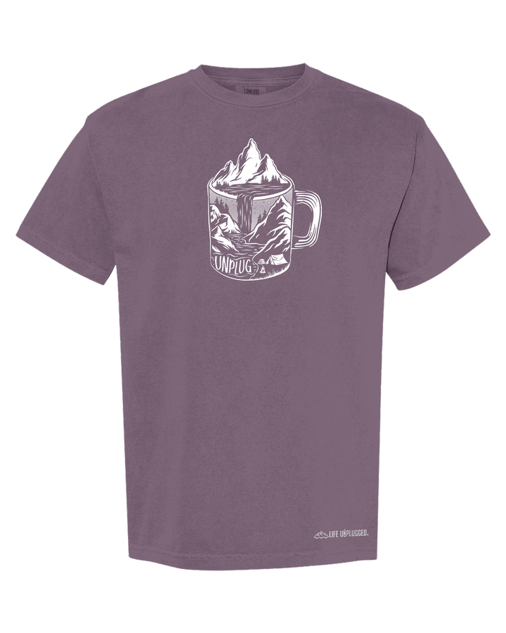 COFFEE MOUNTAIN SCENE Cotton T-Shirt powered by Comfort Colors®