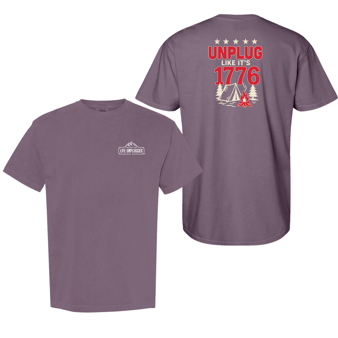 UNPLUG 1776 Cotton T-Shirt powered by Comfort Colors®