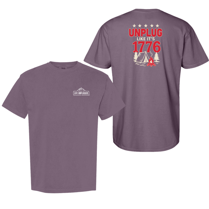 UNPLUG 1776 Cotton T-Shirt powered by Comfort Colors®