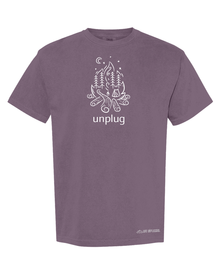 CAMPFIRE CAMPING SCENE Cotton T-Shirt powered by Comfort Colors®