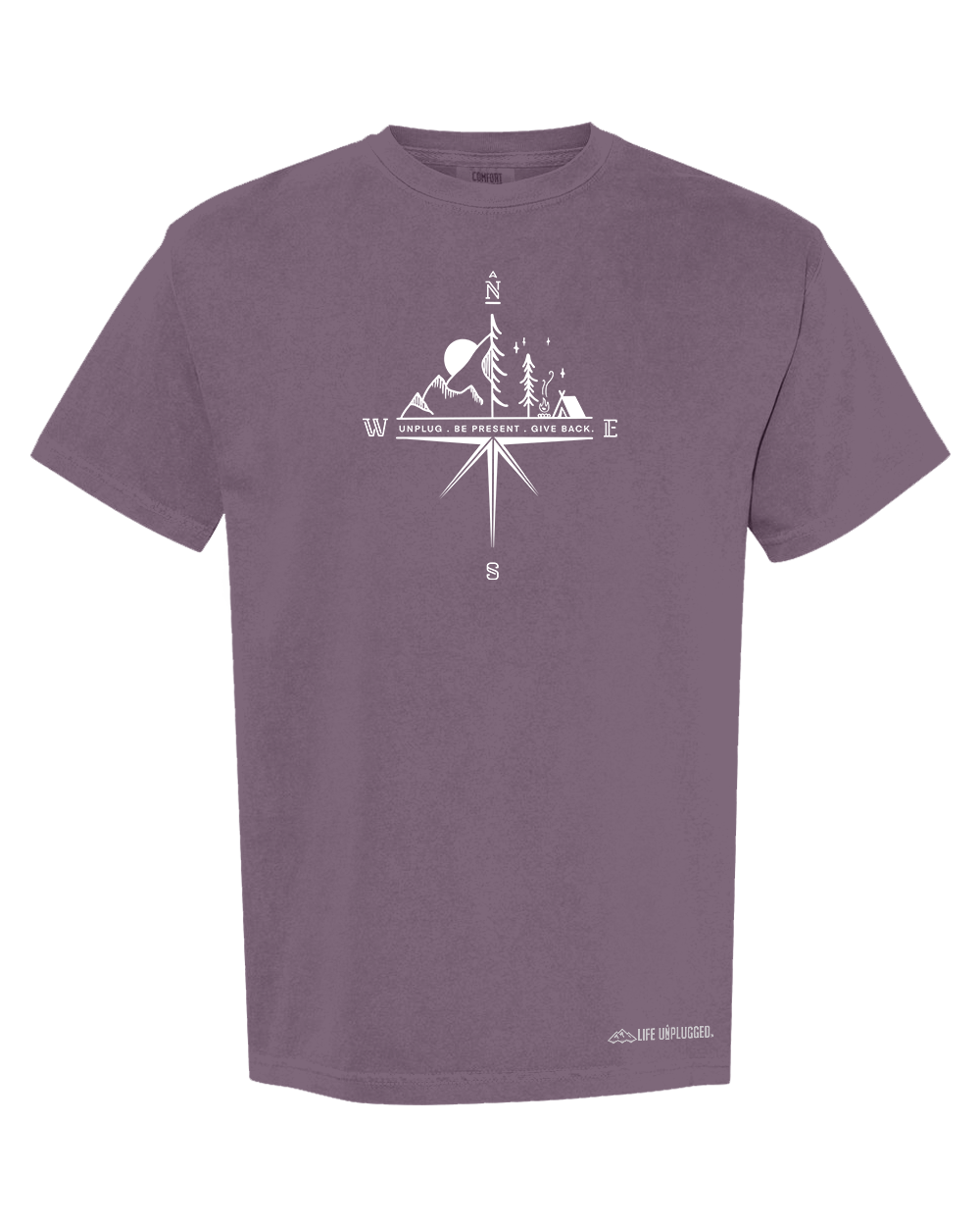 COMPASS MOUNTAIN SCENE Cotton T-Shirt powered by Comfort Colors®