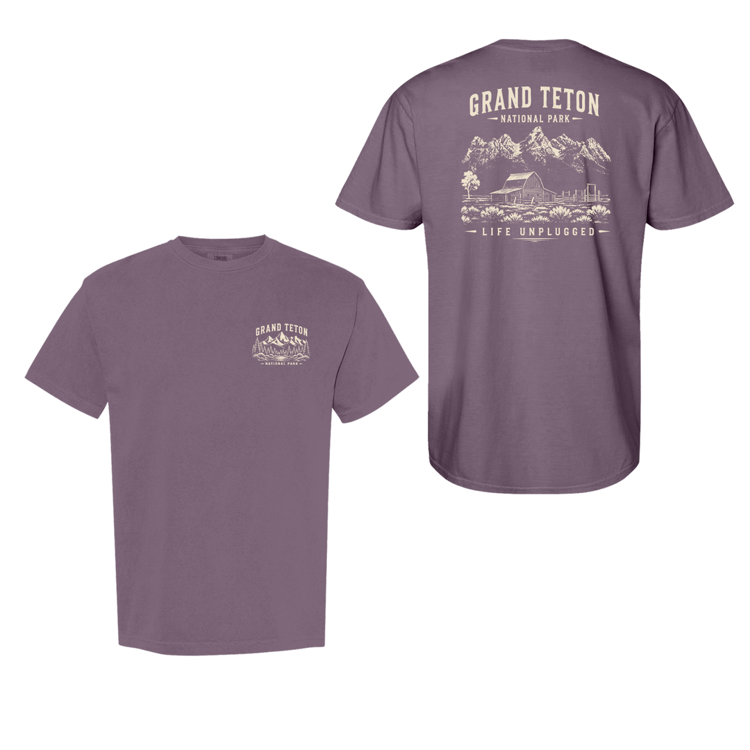 GRAND TETON NATIONAL PARK Cotton T-Shirt powered by Comfort Colors®