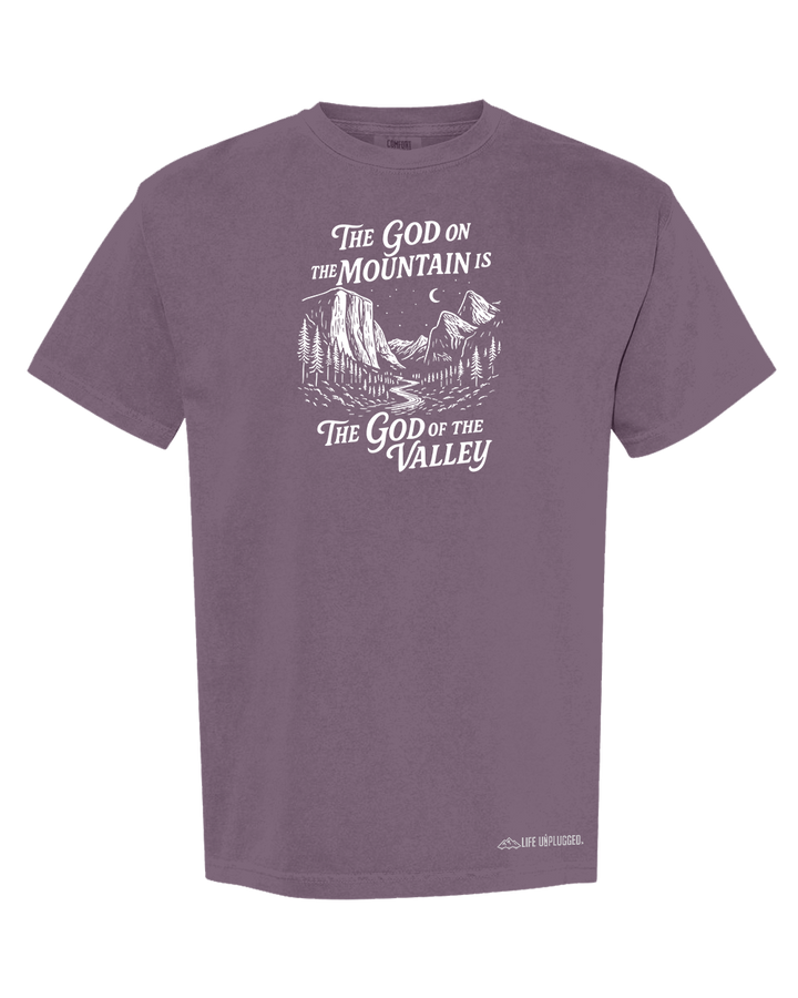 GOD ON THE MOUNTAIN Cotton T-Shirt powered by Comfort Colors®