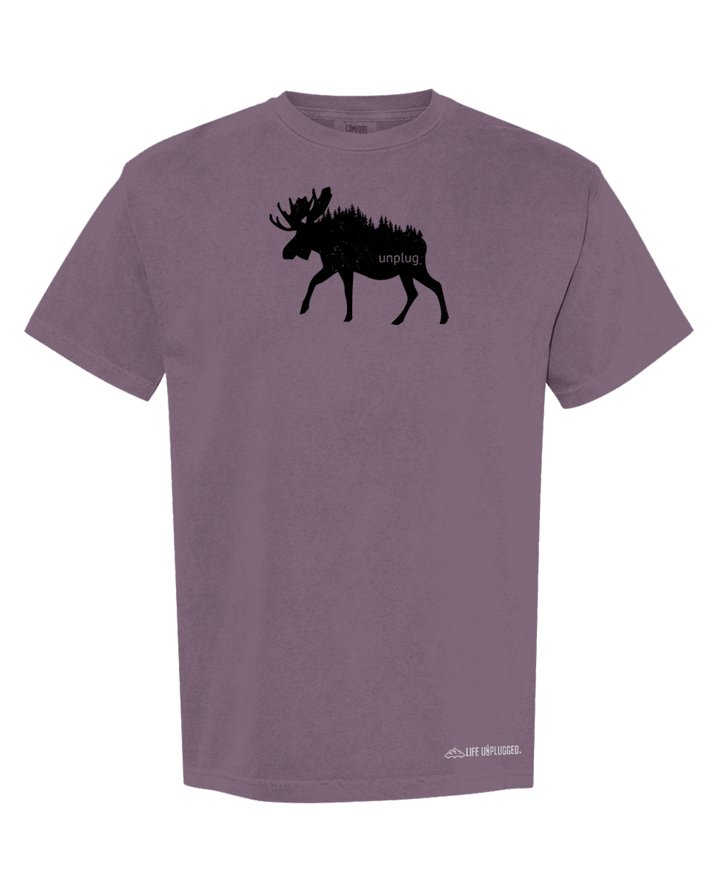 MOOSE IN THE TREES Cotton T-Shirt powered by Comfort Colors®