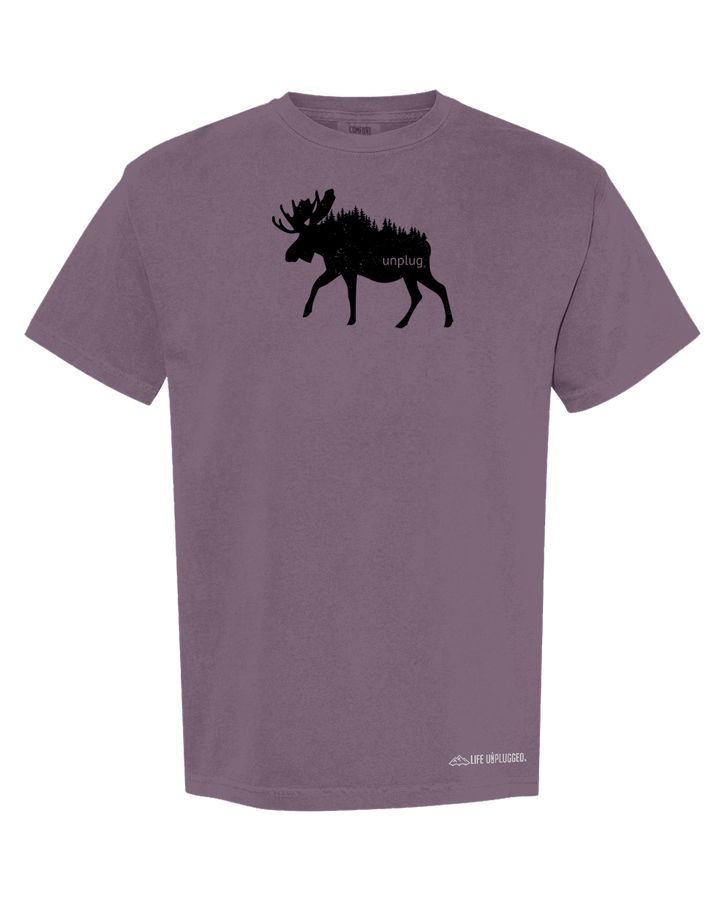 MOOSE IN THE TREES Cotton T-Shirt powered by Comfort Colors®