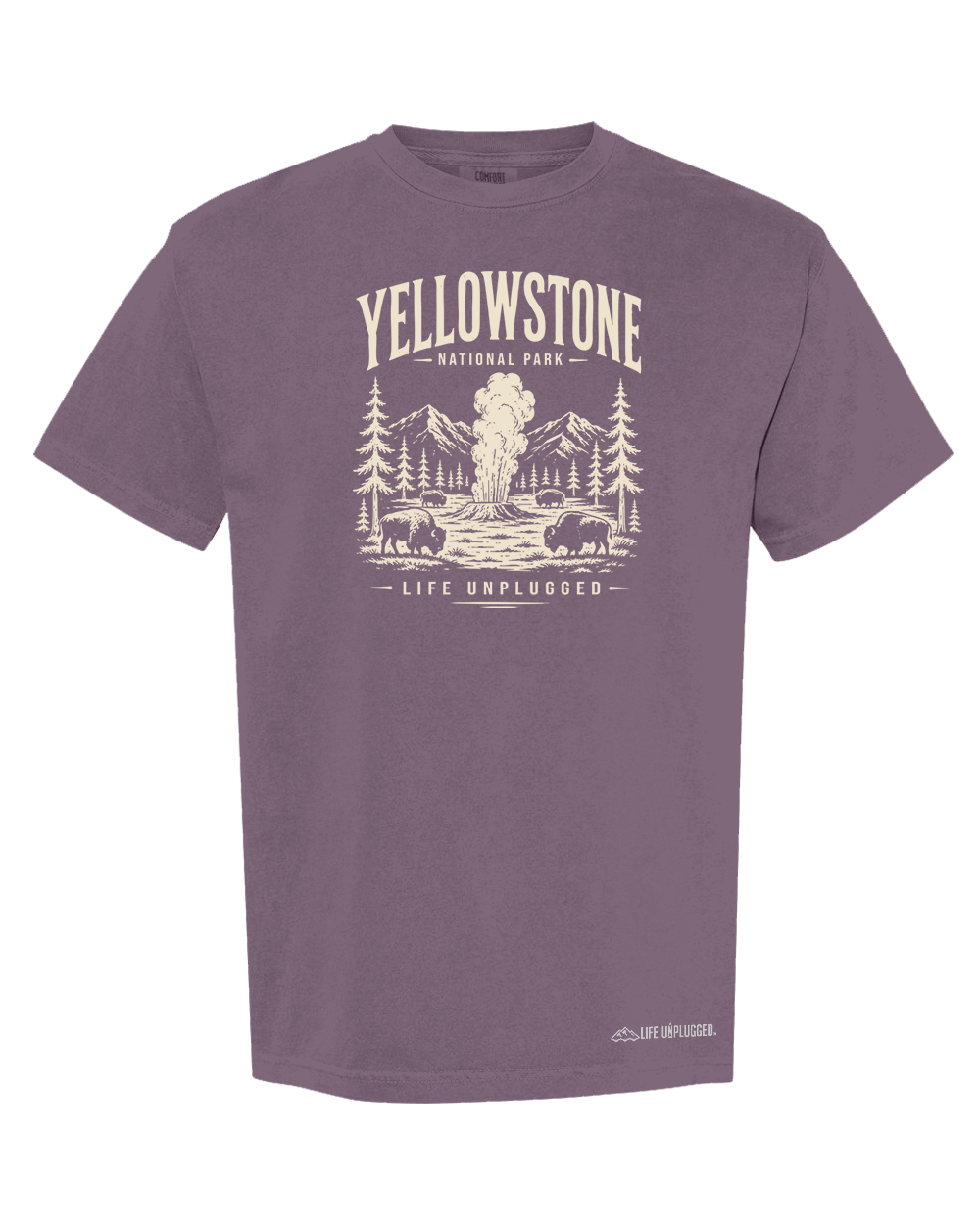 YELLOWSTONE NATIONAL PARK Cotton T-Shirt powered by Comfort Colors®