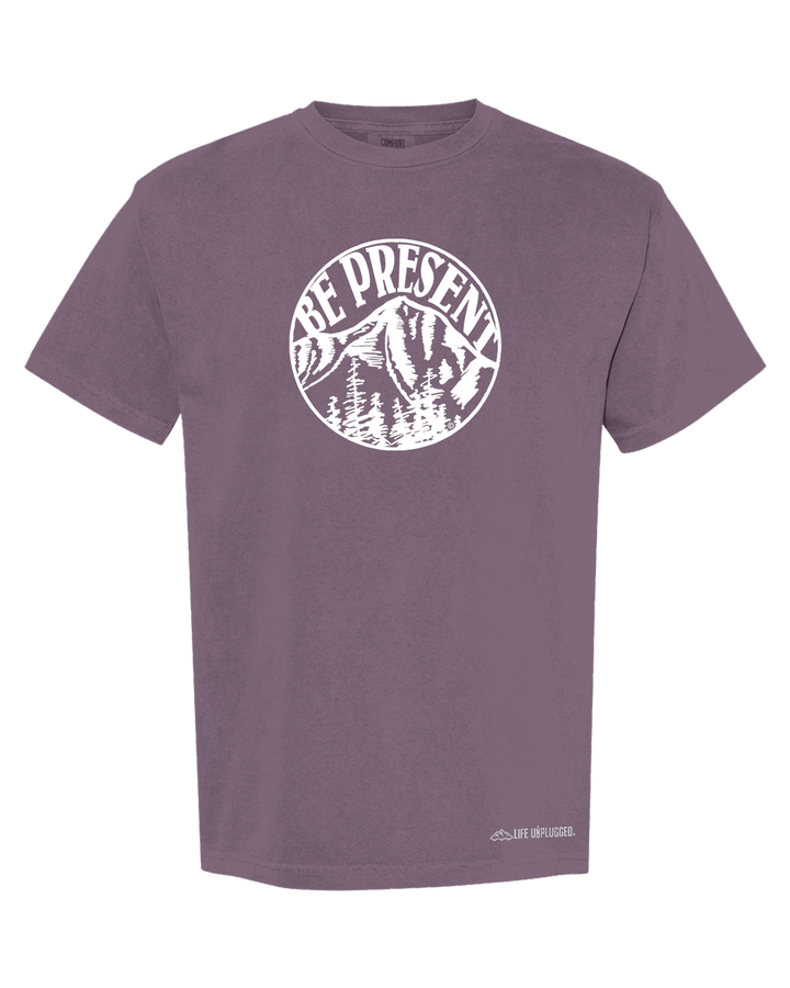 BE PRESENT MOUNTAIN Cotton T-Shirt powered by Comfort Colors®