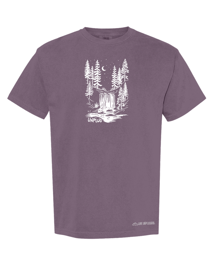 WATERFALL UNDER THE STARS Cotton T-Shirt powered by Comfort Colors®