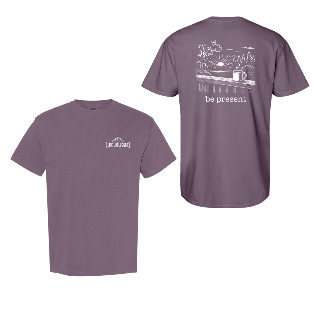 BACK PORCH COFFEE Cotton T-Shirt powered by Comfort Colors®