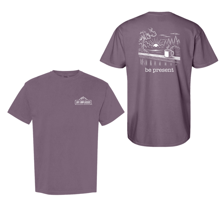 BACK PORCH COFFEE Cotton T-Shirt powered by Comfort Colors®
