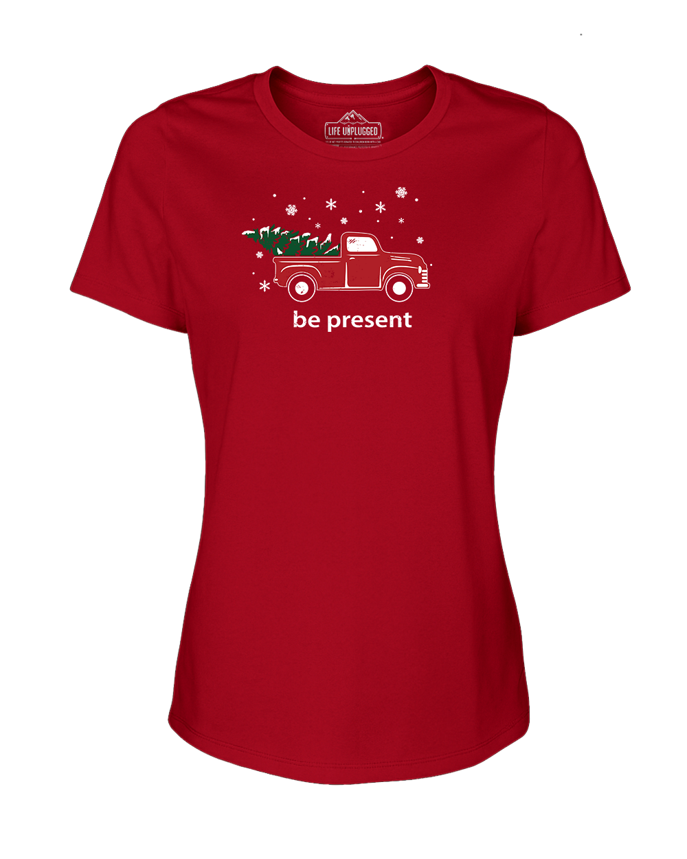 Christmas Tree Truck Women's T-Shirt