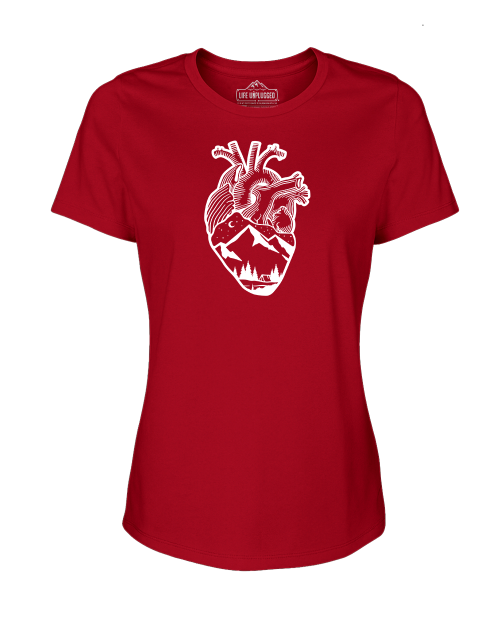 Anatomical Heart (Full Chest) Women's T-Shirt