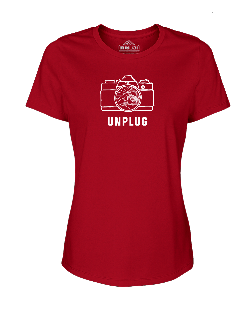 Camera Mountain Lens Women's T-Shirt