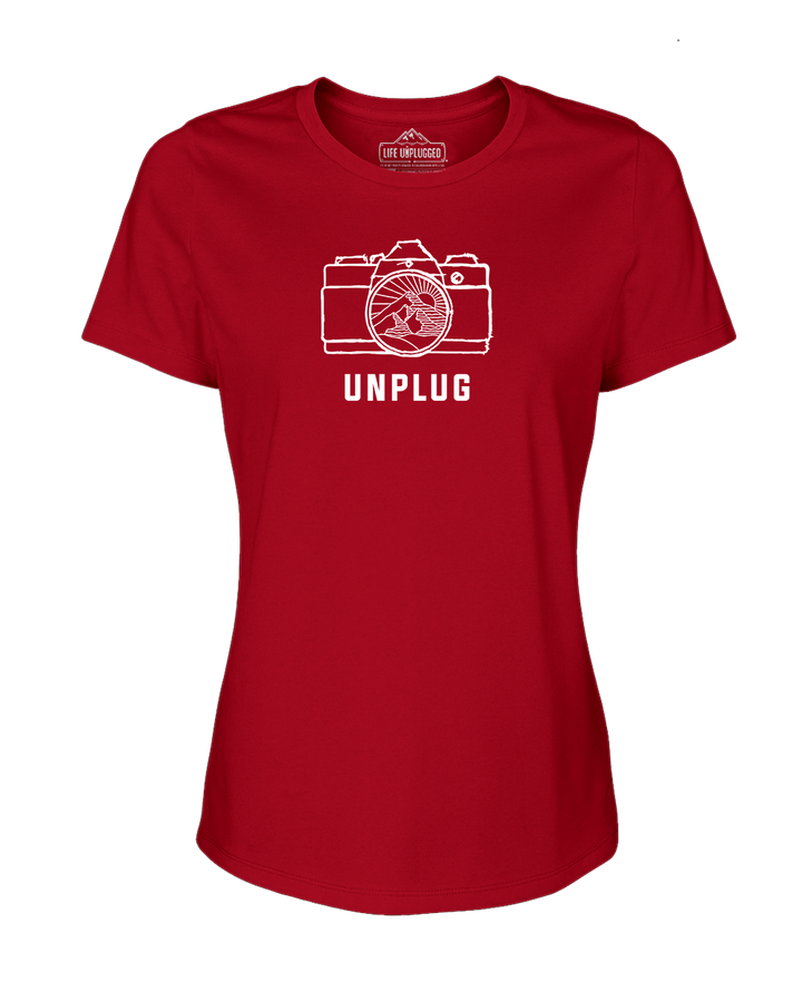 Camera Mountain Lens Women's T-Shirt