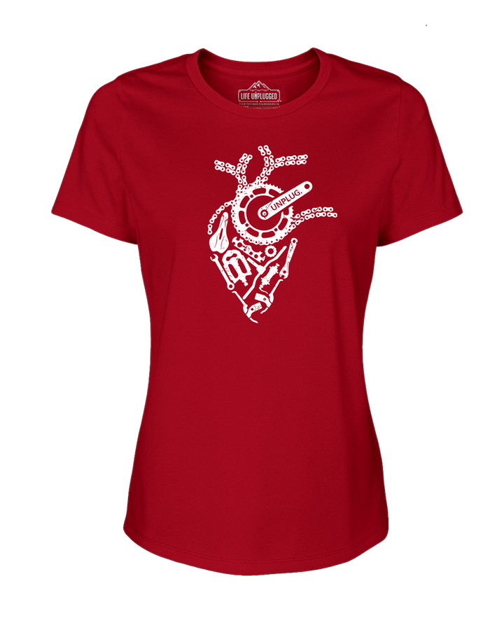 Anatomical Heart (Bicycle Parts) Women's T-Shirt
