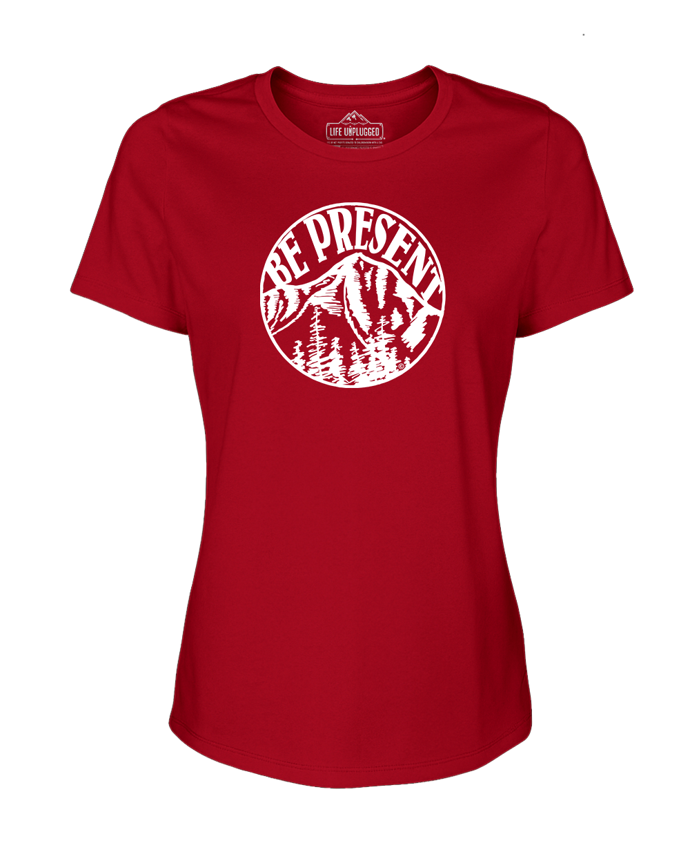 Be Present Mountain Women's T-Shirt