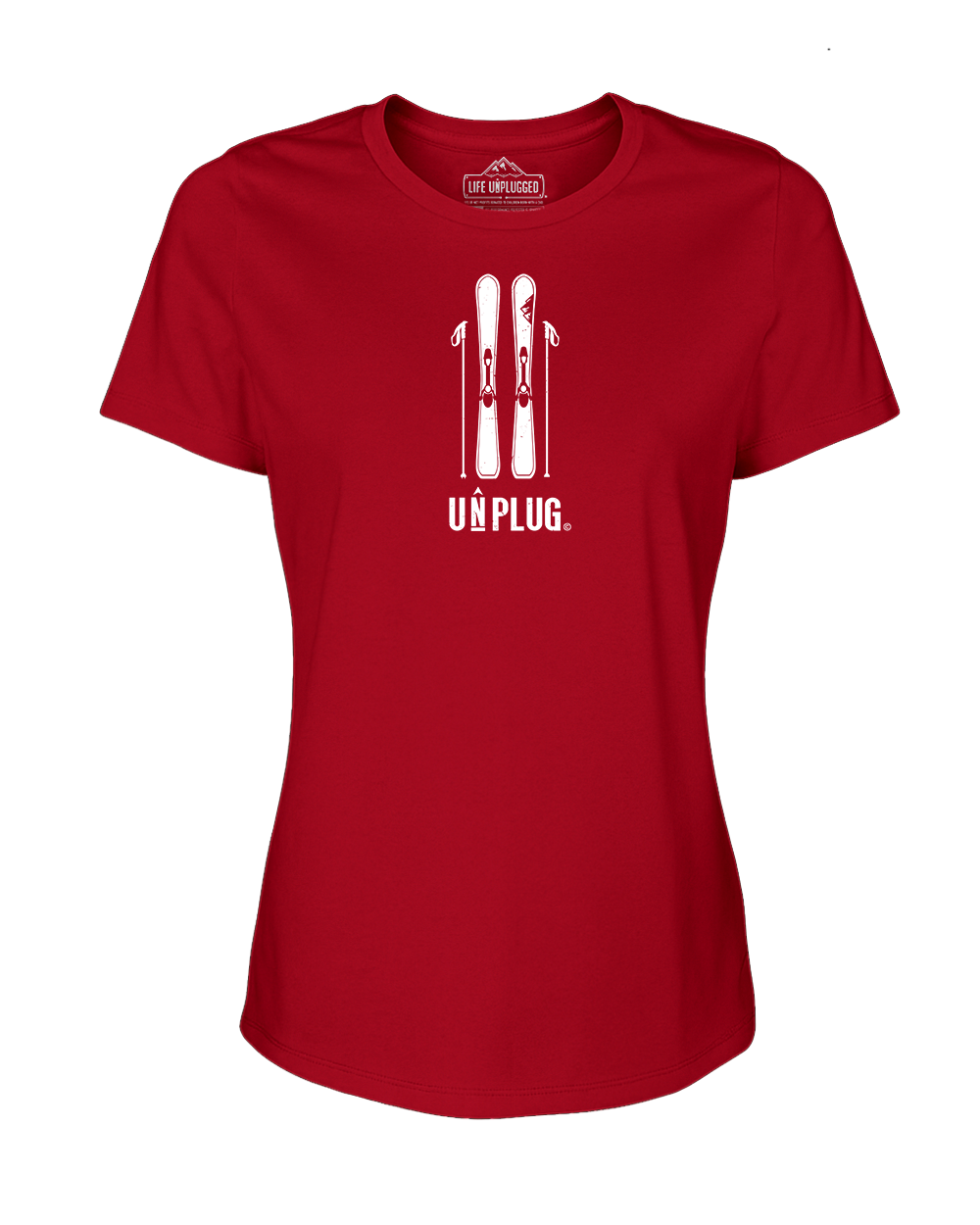 Skiing Women's T-Shirt