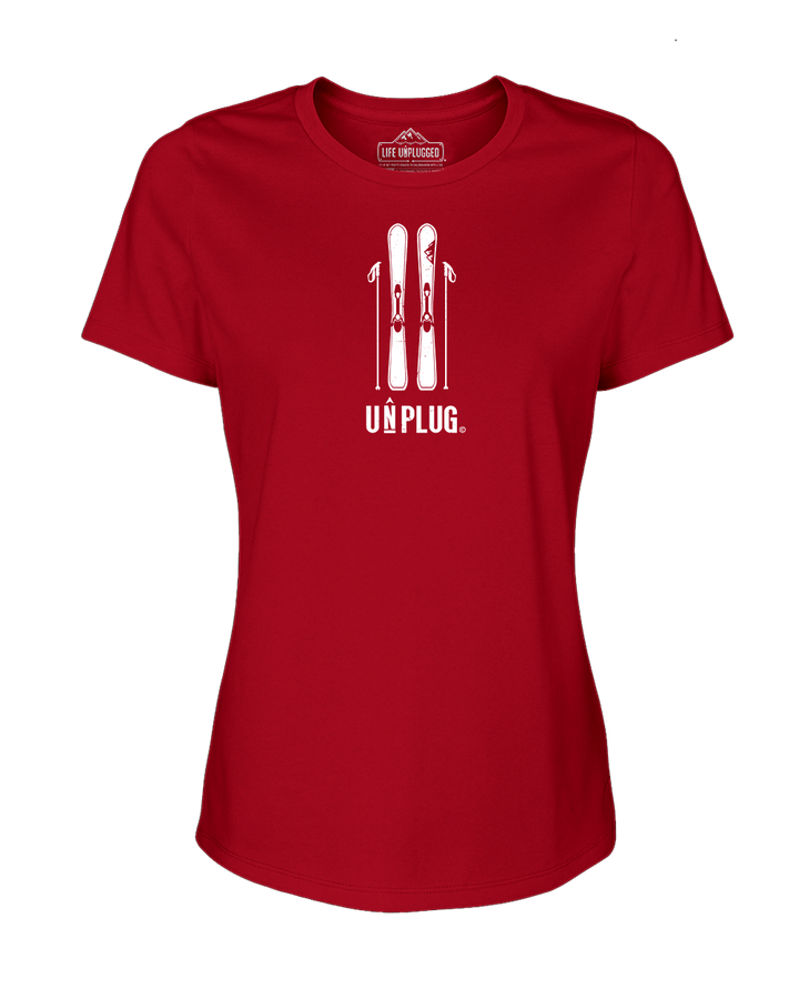 Skiing Women's T-Shirt