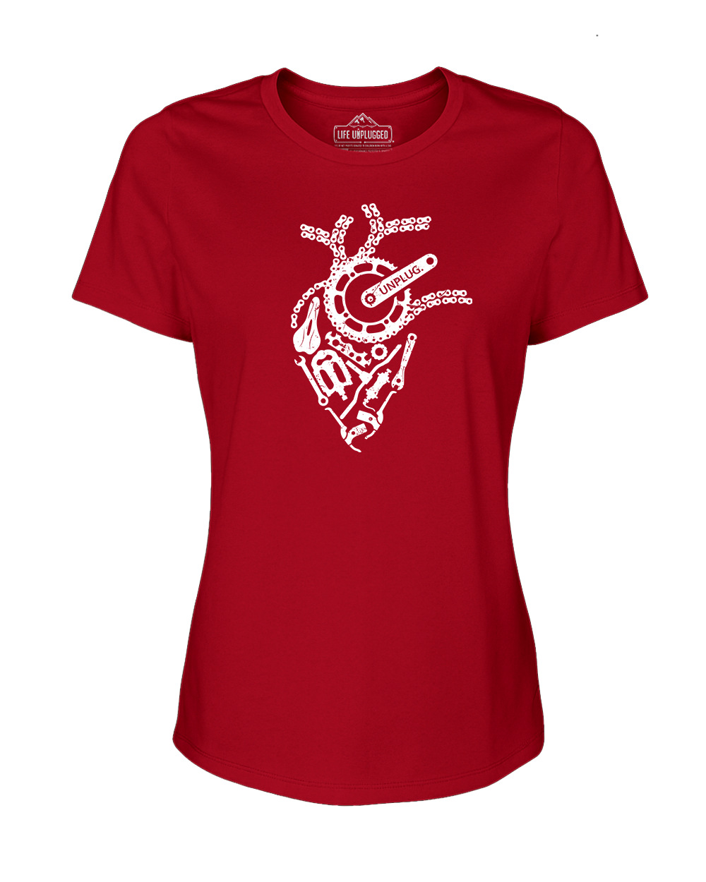 Anatomical Heart (Bicycle Parts) Women's T-Shirt