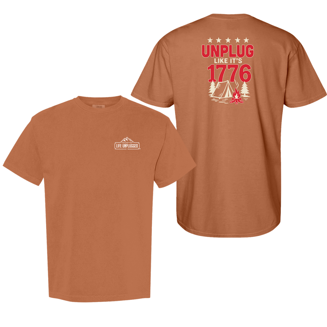 UNPLUG 1776 Cotton T-Shirt powered by Comfort Colors®
