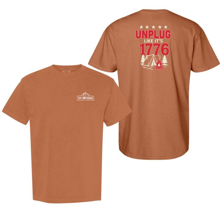 UNPLUG 1776 Cotton T-Shirt powered by Comfort Colors®