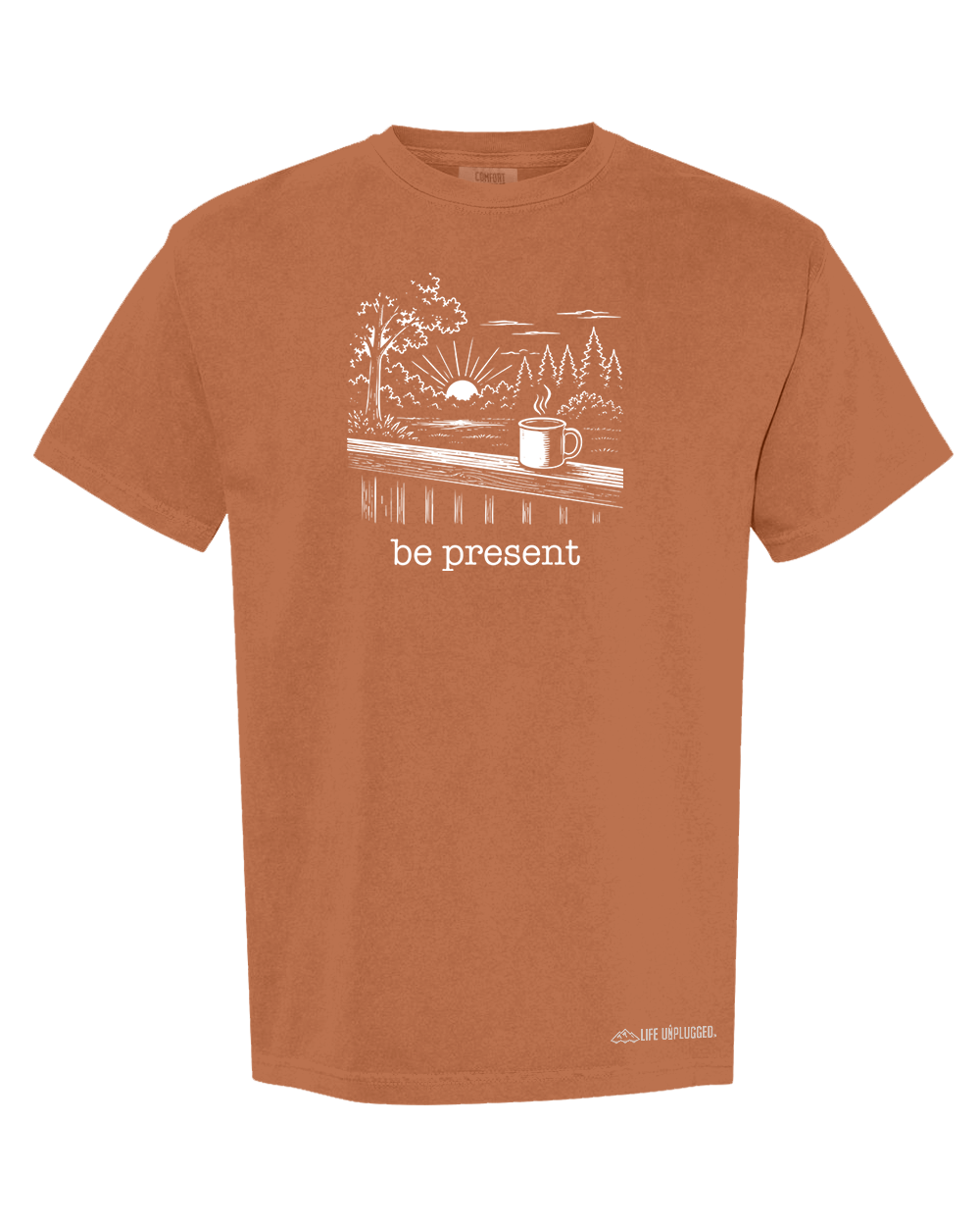 BACK PORCH COFFEE Cotton T-Shirt powered by Comfort Colors®