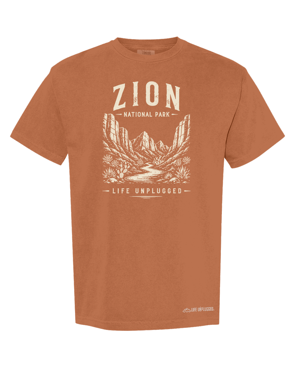 ZION NATIONAL PARK Cotton T-Shirt powered by Comfort Colors®