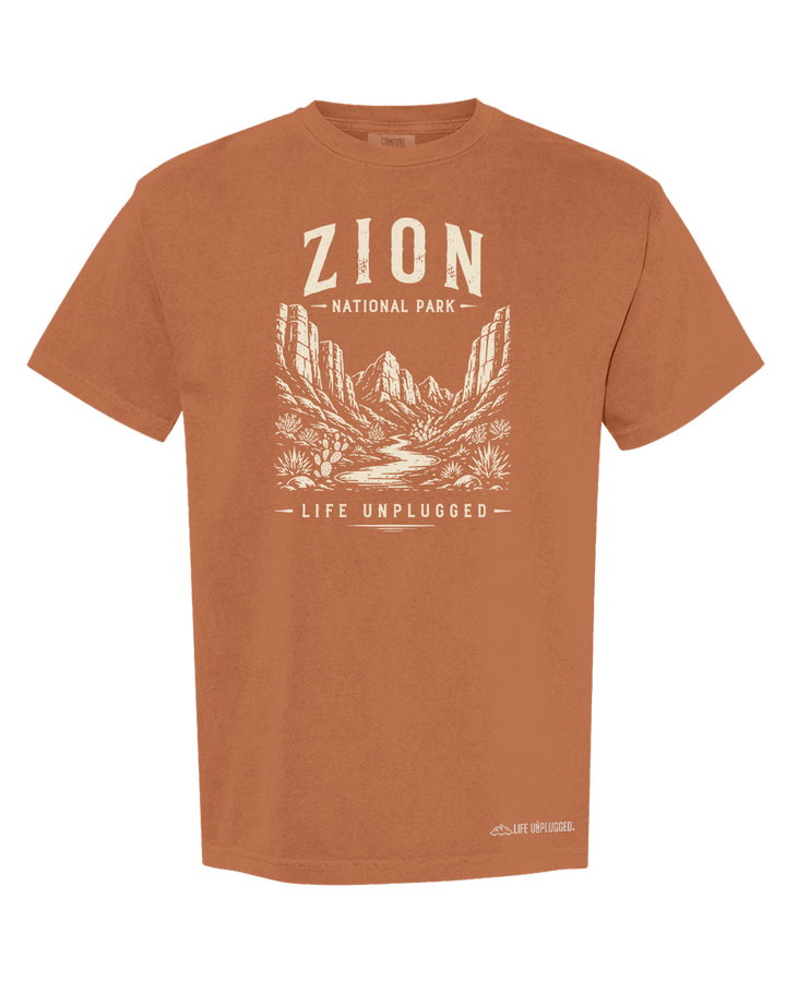 ZION NATIONAL PARK Cotton T-Shirt powered by Comfort Colors®