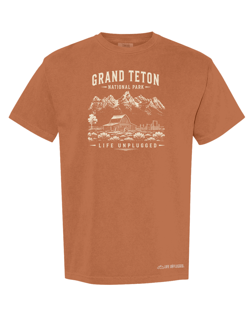 GRAND TETON NATIONAL PARK Cotton T-Shirt powered by Comfort Colors®