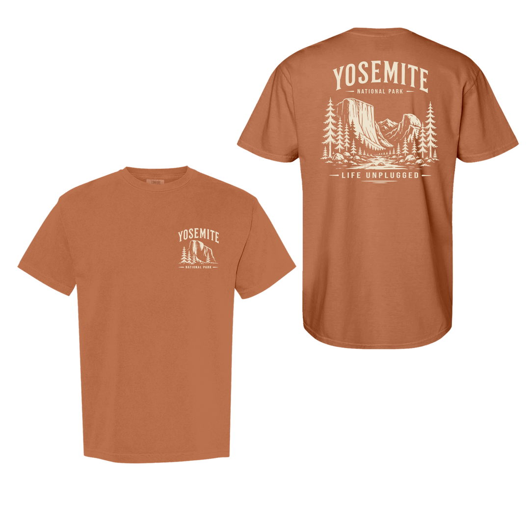 YOSEMITE NATIONAL PARK Cotton T-Shirt powered by Comfort Colors®