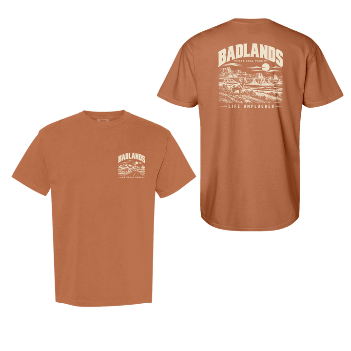 BADLANDS NATIONAL PARK Cotton T-Shirt powered by Comfort Colors®