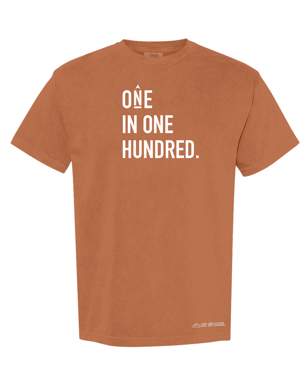 ONE IN ONE HUNDRED STACKED Cotton T-Shirt powered by Comfort Colors®