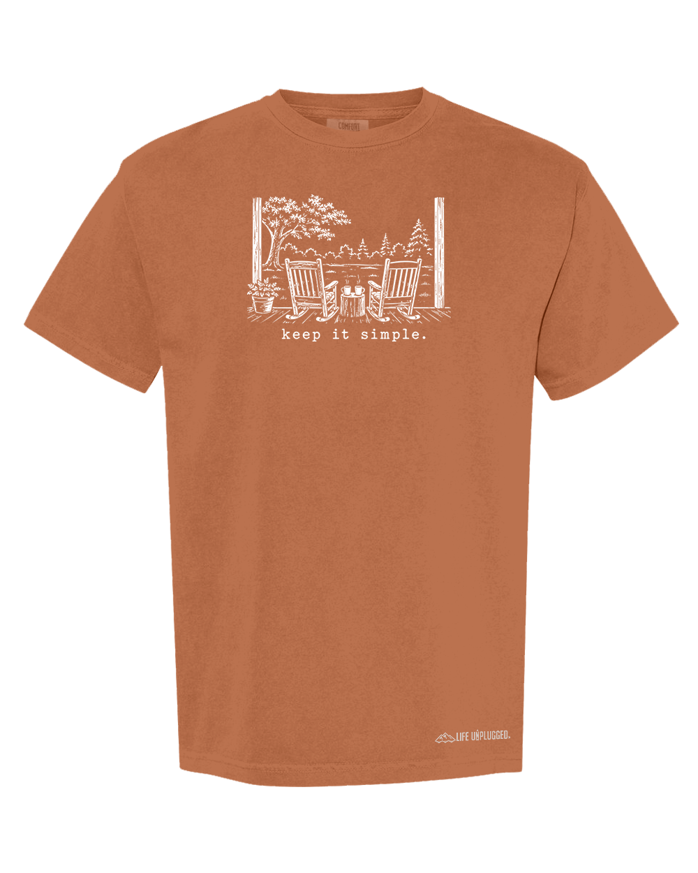 KEEP IT SIMPLE. Cotton T-Shirt powered by Comfort Colors®
