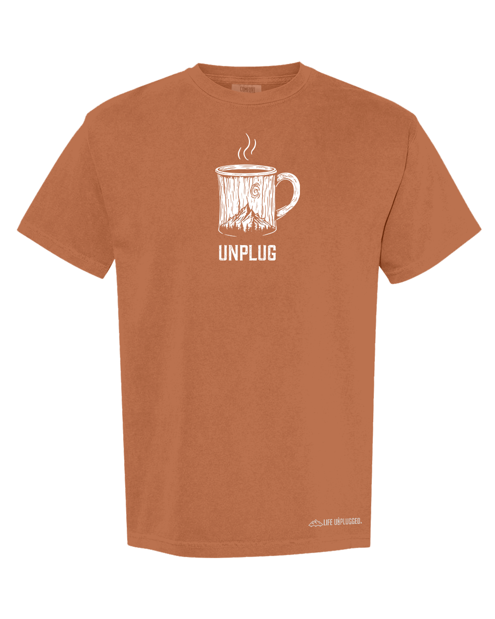 WOODEN COFFEE MUG Cotton T-Shirt powered by Comfort Colors®