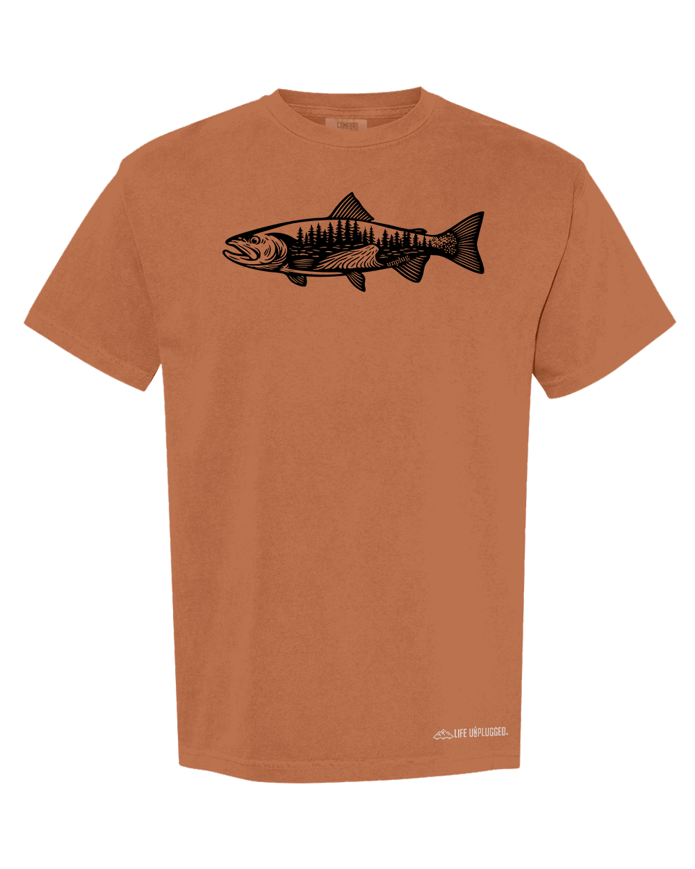 WOODLAND TROUT Cotton T-Shirt powered by Comfort Colors®