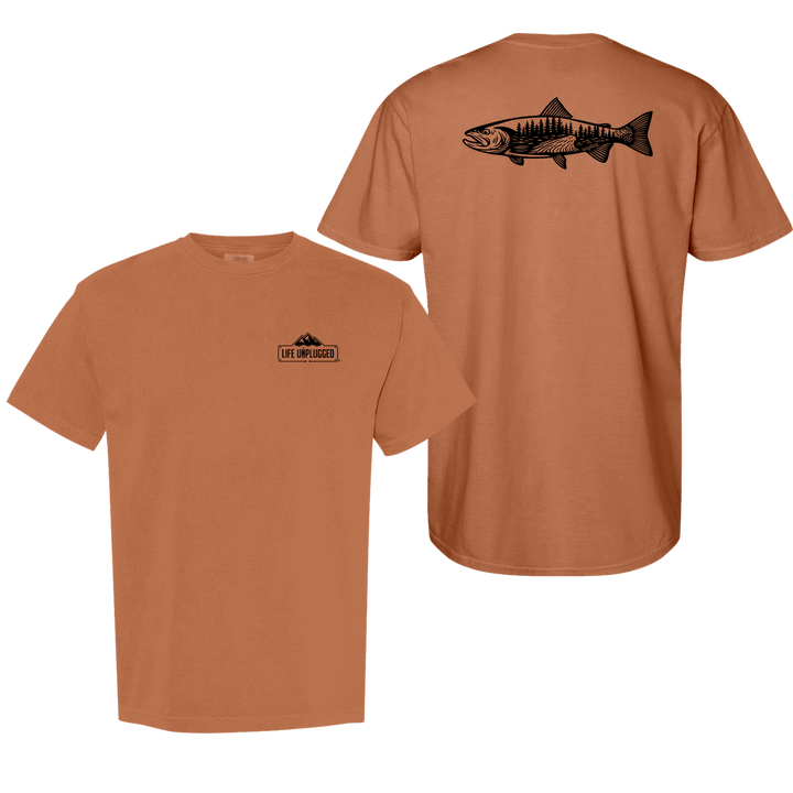 WOODLAND TROUT Cotton T-Shirt powered by Comfort Colors®