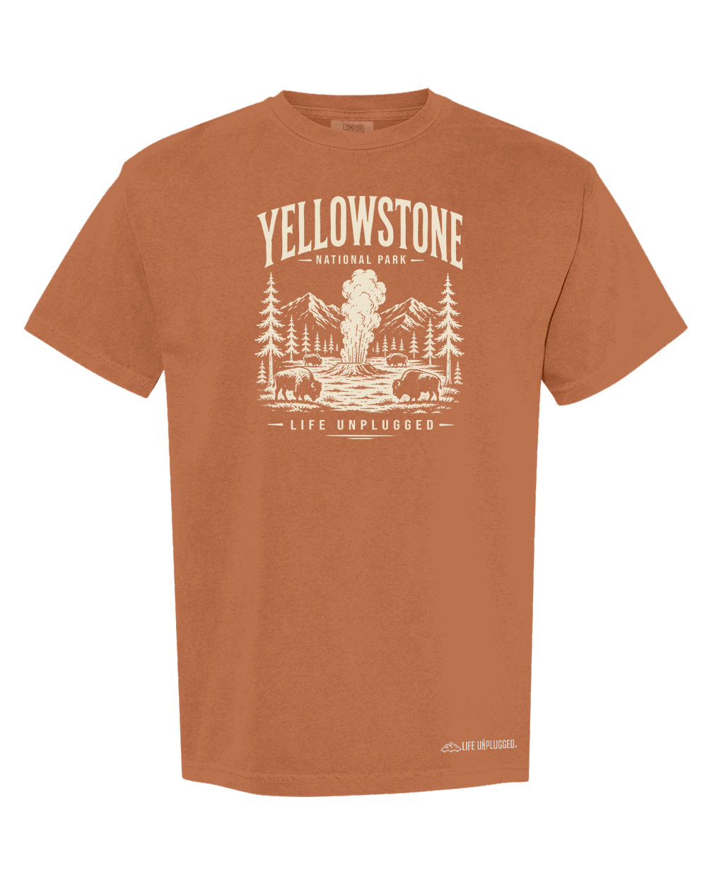 YELLOWSTONE NATIONAL PARK Cotton T-Shirt powered by Comfort Colors®